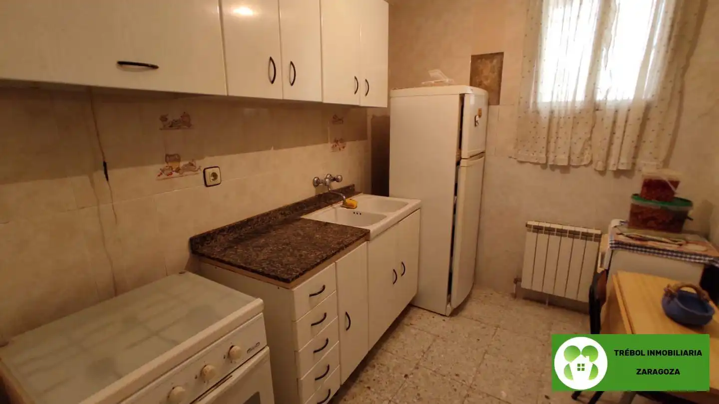 Cocina de Casa o chalet en venta en Escatrón con Aire acondicionado, Calefacción y Terraza