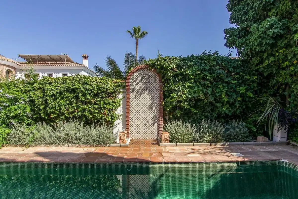 Jardín de Casa o chalet en venta en Mijas con Aire acondicionado, Terraza y Trastero