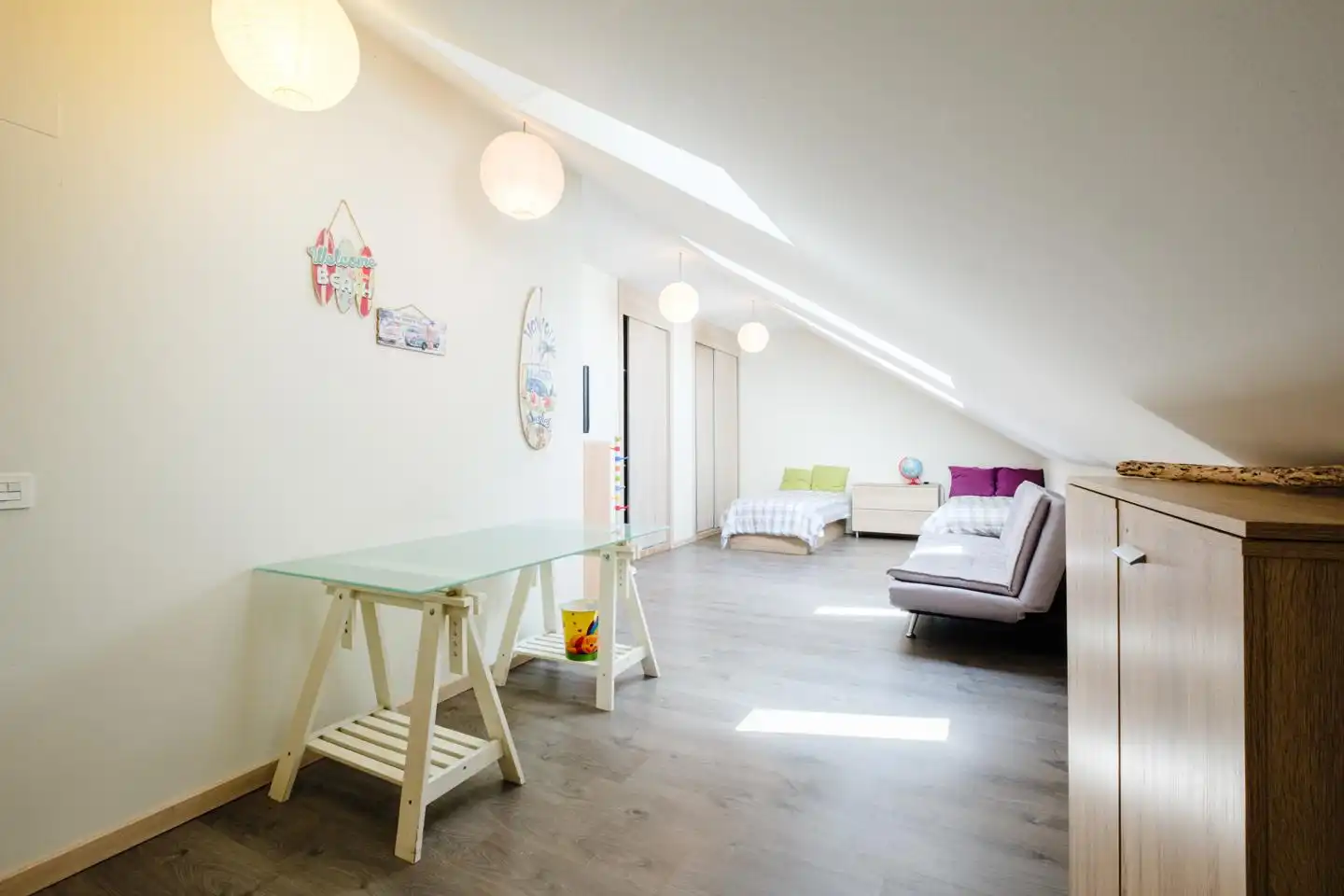 Sala de estar de Dúplex de alquiler en Gijón  con Amueblado