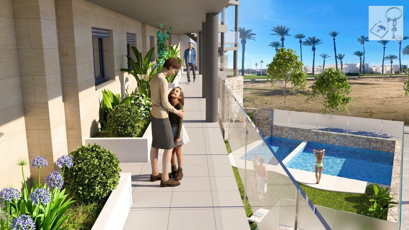 Vista exterior de Apartament en venda en Los Alcázares amb Piscina