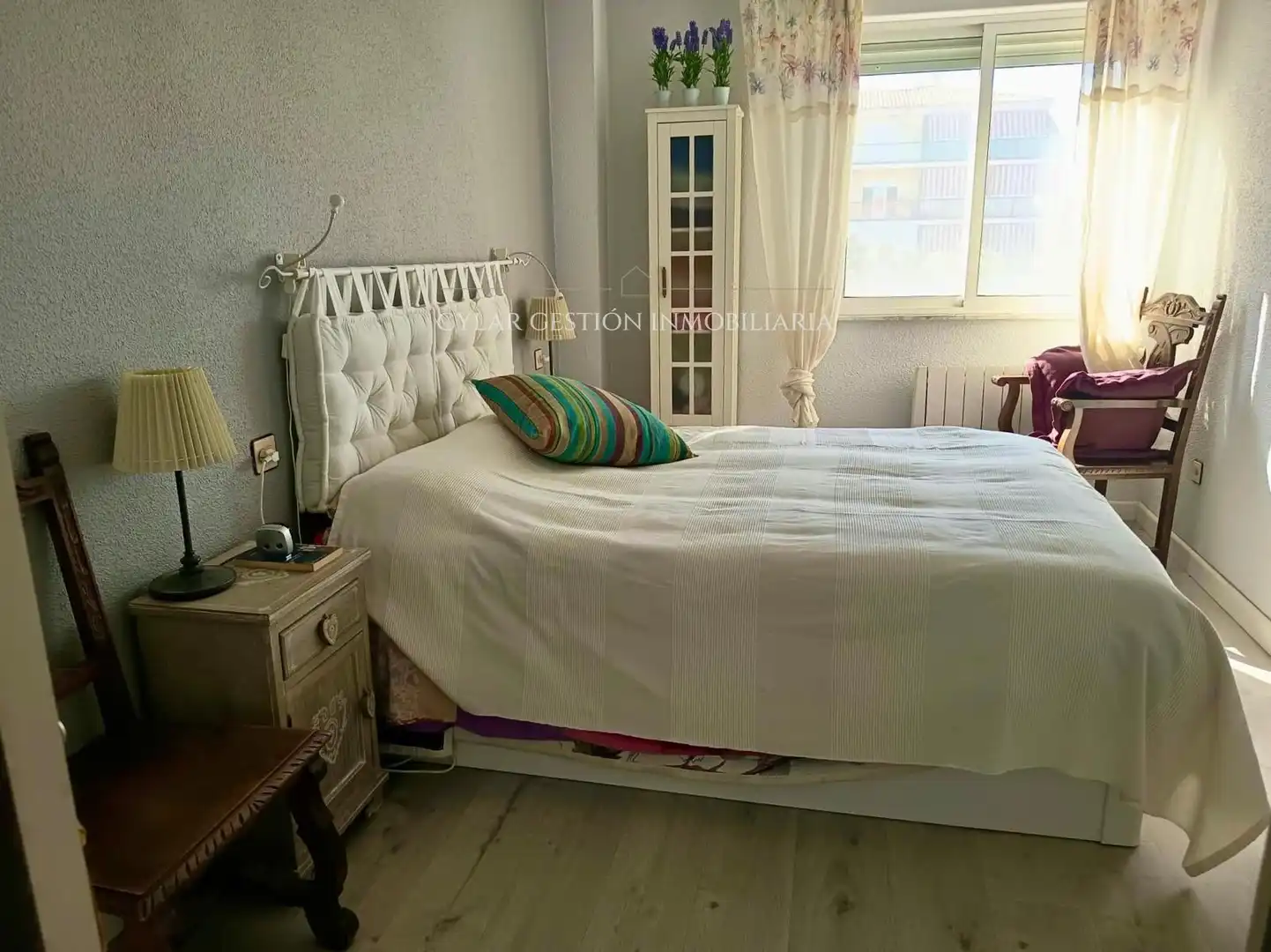 Schlafzimmer von Wohnung zum Verkauf in Terradillos mit Heizung, Parkett und Terrasse