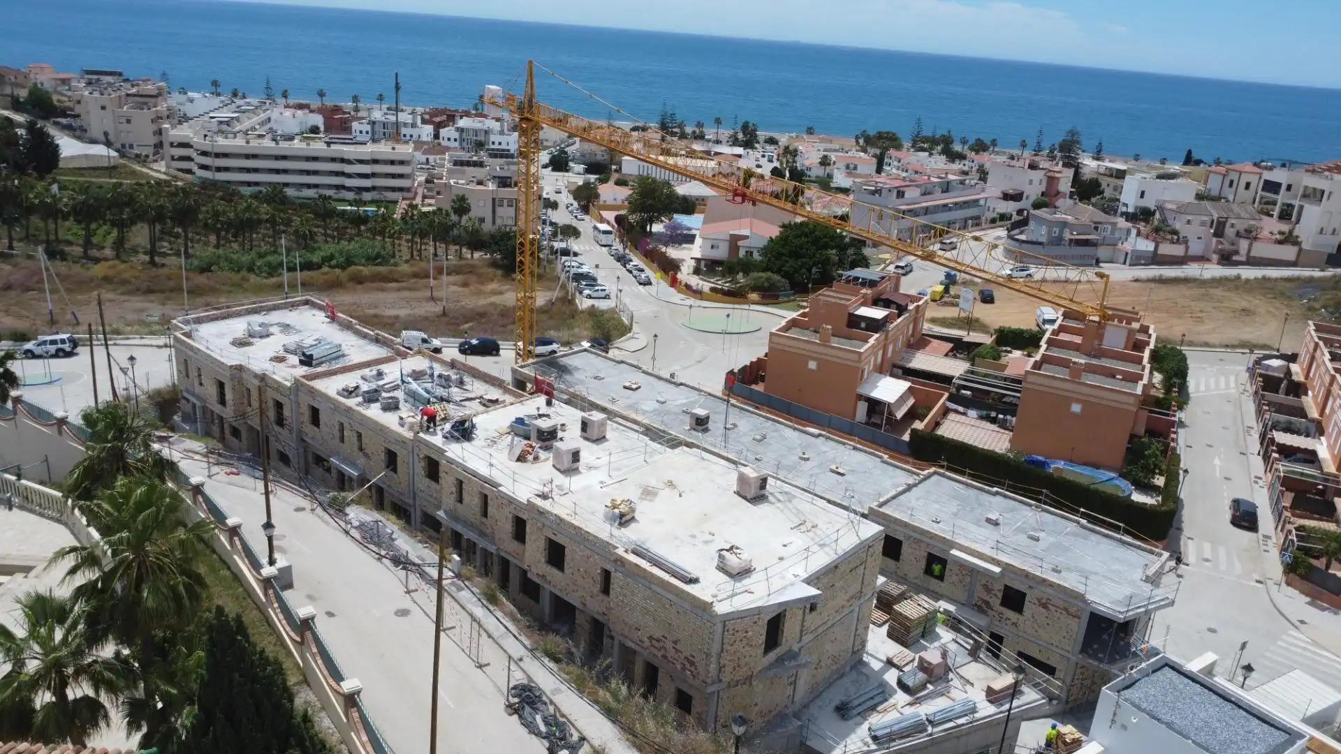 Vista exterior de Casa adosada en venda en Vélez-Málaga