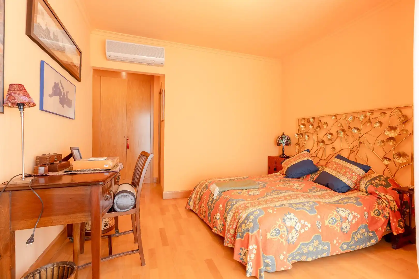 Bedroom of Houses for sale in Madrid  with Air Conditioner, Heating and Private garden