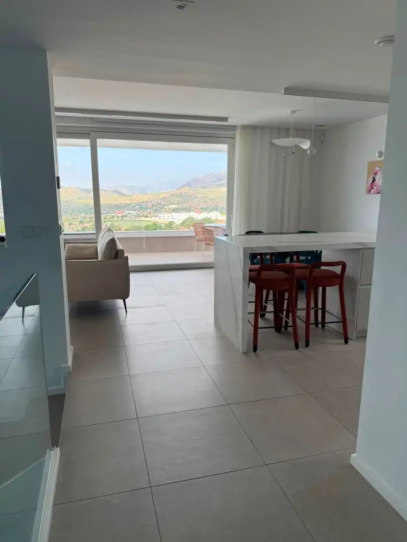 Living room of Houses for rent in Finestrat  with Air Conditioner, Heating and Private garden
