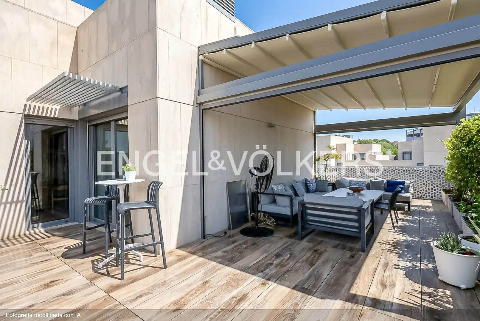 Terrace of Duplexes for sale in La Moraleja  with Air Conditioner, Heating and Terrace