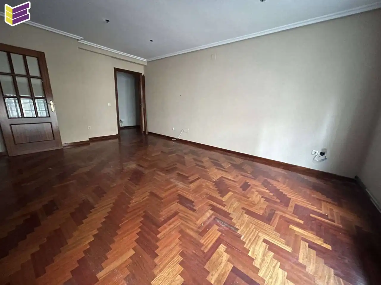 Bedroom of Flat for sale in Vigo   with Heating, Parquet flooring and Terrace