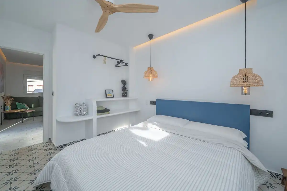 Bedroom of Houses for sale in Oliva  with Air Conditioner, Heating and Private garden
