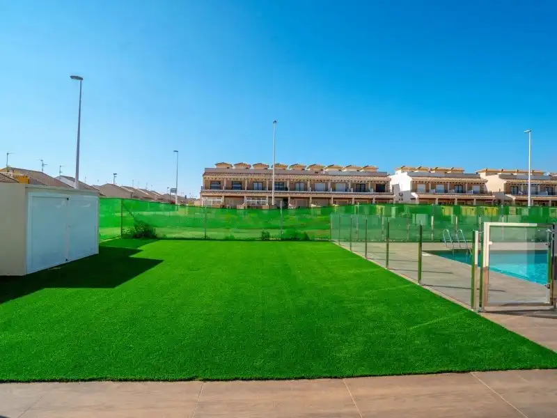 Jardín de Apartamento en venta en San Pedro del Pinatar con Calefacción, Terraza y Horno