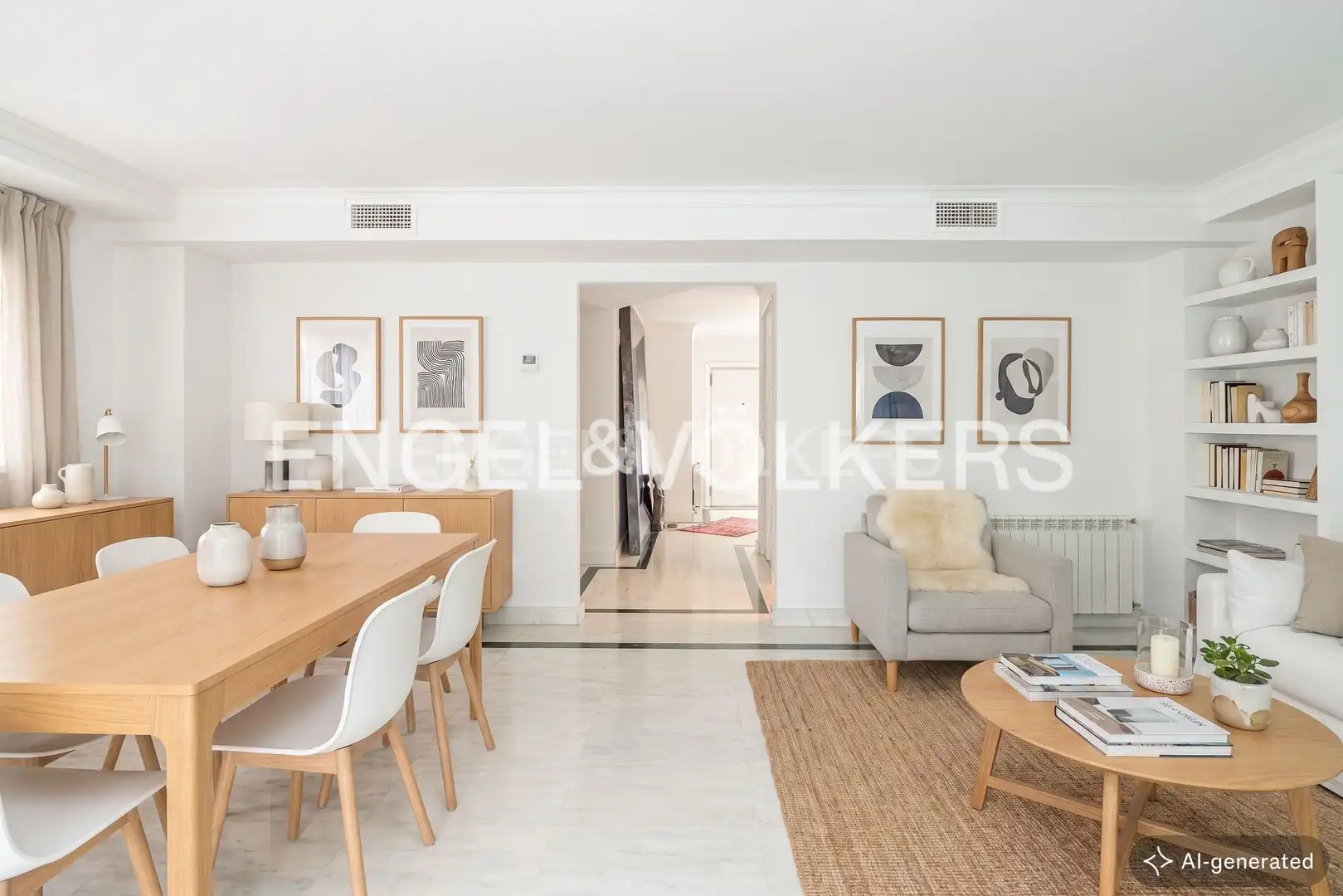 Comedor de Casa adosada en venta en Madrid con Aire acondicionado, Calefacción y Terraza