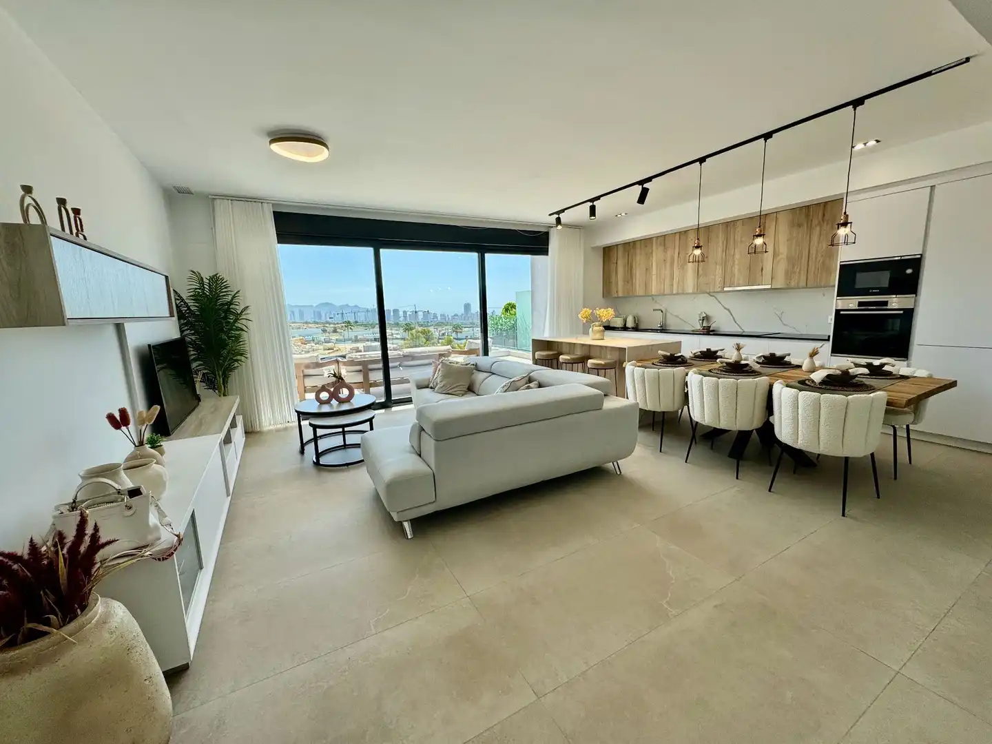Apartament amb piscina en venda a Balcón de Finestrat - Terra Marina, imagen 4