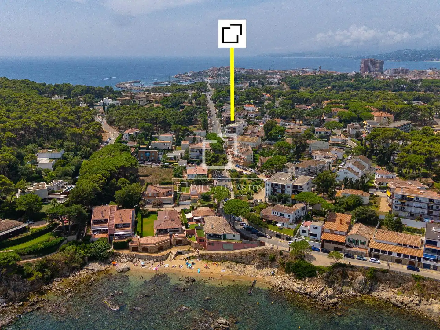Vista exterior de Piso en venta en Palamós con Aire acondicionado, Calefacción y Jardín privado