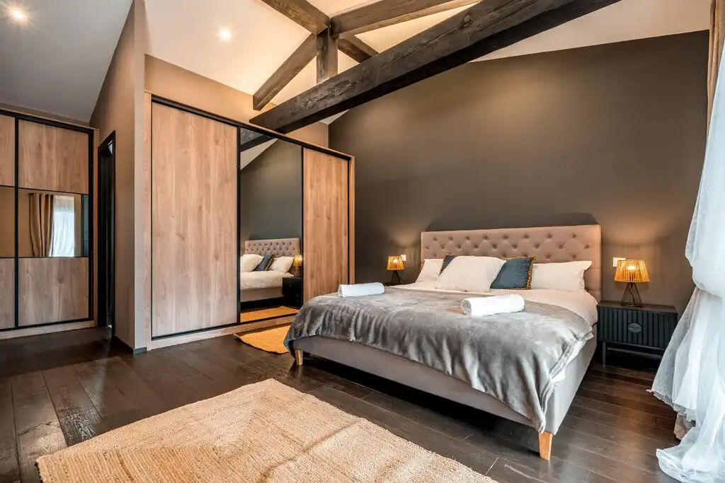 Schlafzimmer von Country house zum Verkauf in Marratxí mit Klimaanlage, Heizung und Privatgarten