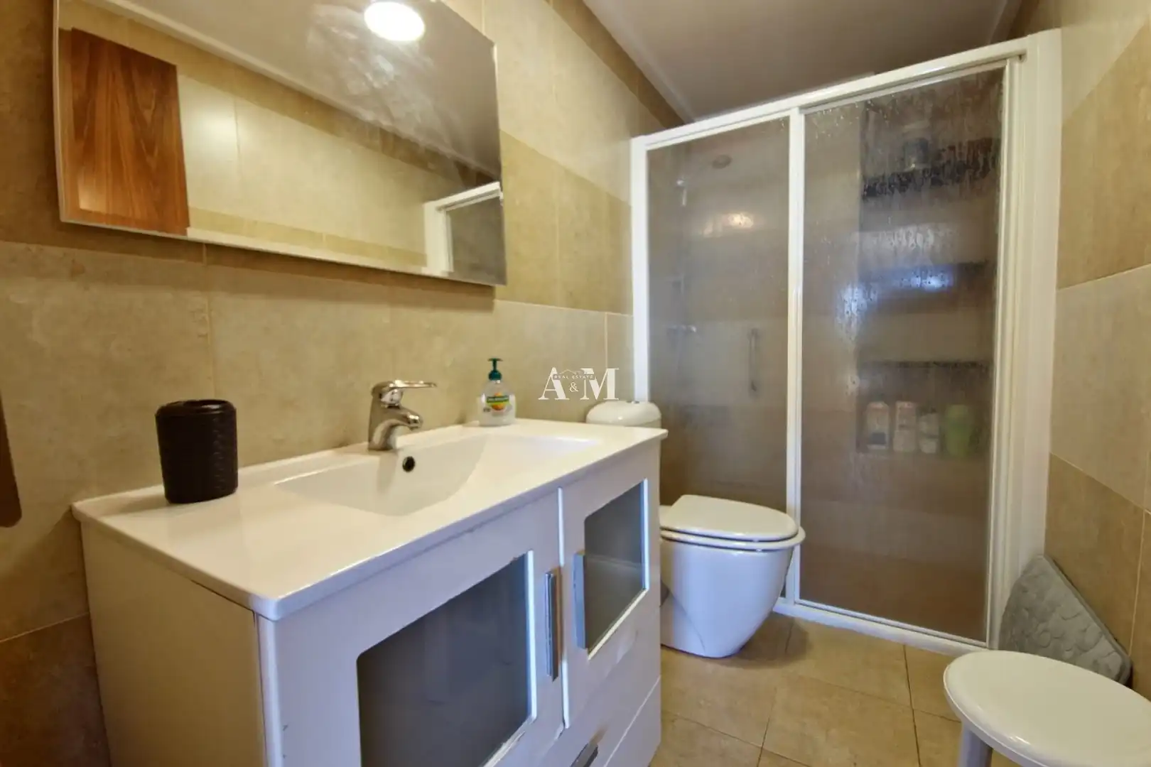 Badezimmer von Wohnungen zur Miete in Torrevieja mit Heizung, Terrasse und Schwimmbad