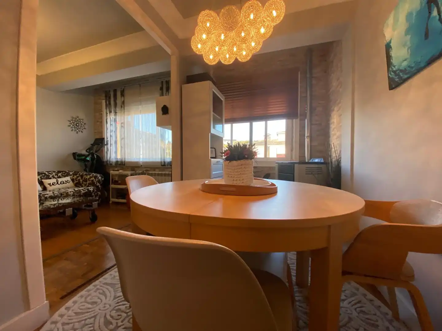 Dining room of Flat for sale in Betanzos