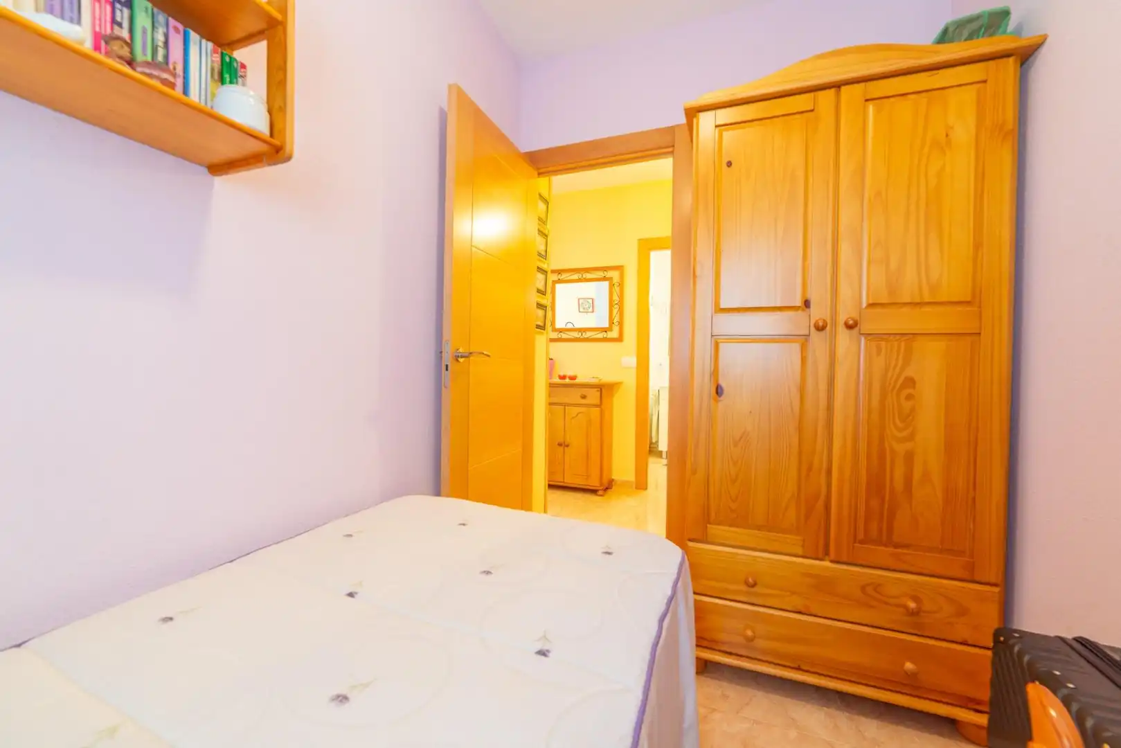 Dormitori de Apartament en venda en San Javier amb Aire condicionat, Jardí privat i Terrassa