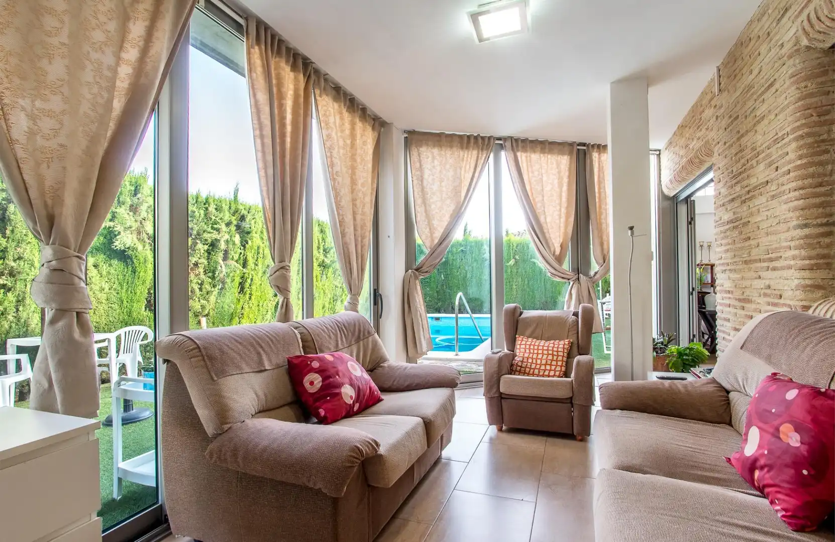 Sala de estar de Casa o chalet en venta en Molina de Segura con Aire acondicionado, Calefacción y Jardín privado