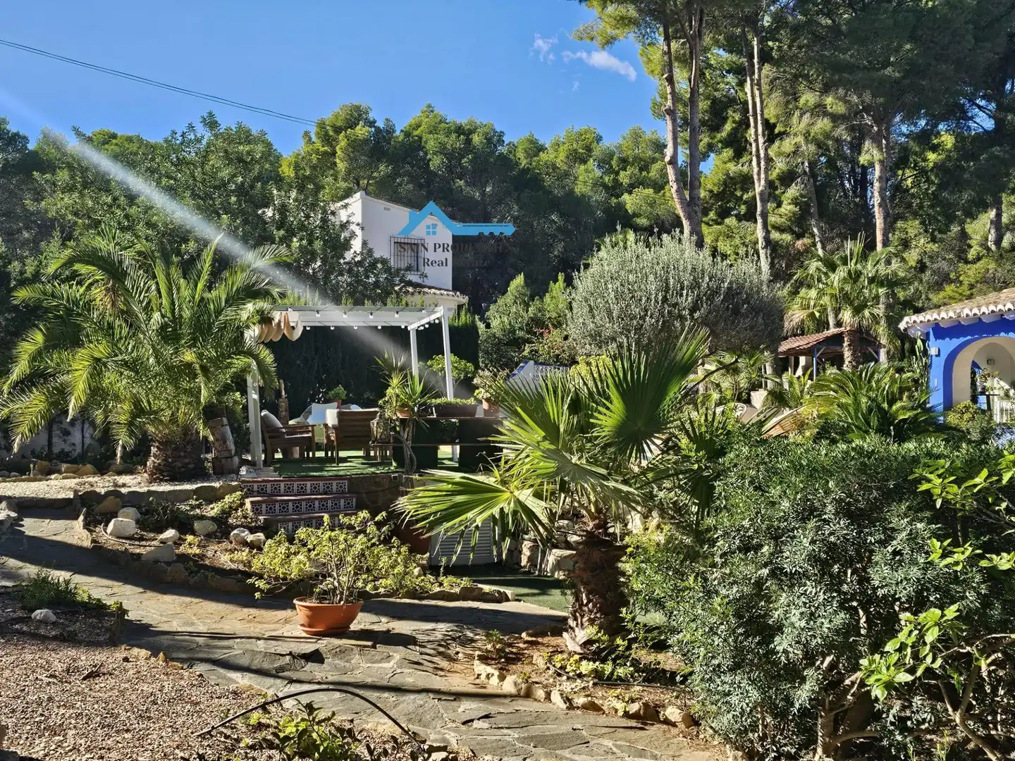 Jardín de Casa o chalet en venta en Altea con Aire acondicionado, Calefacción y Jardín privado