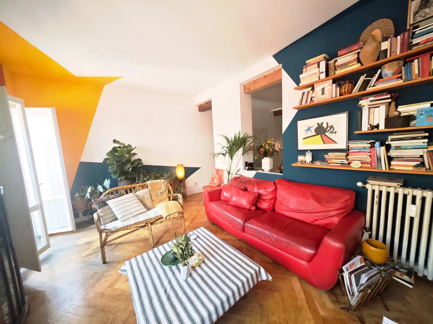 Sala d'estar de Pis en venda en Madrid amb Calefacció, Parquet i Forn