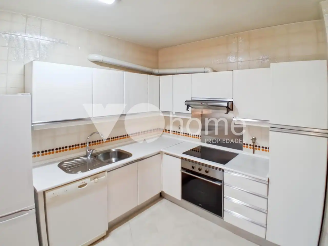 Kitchen of Flat for sale in Madrid  with Air Conditioner, Heating and Terrace