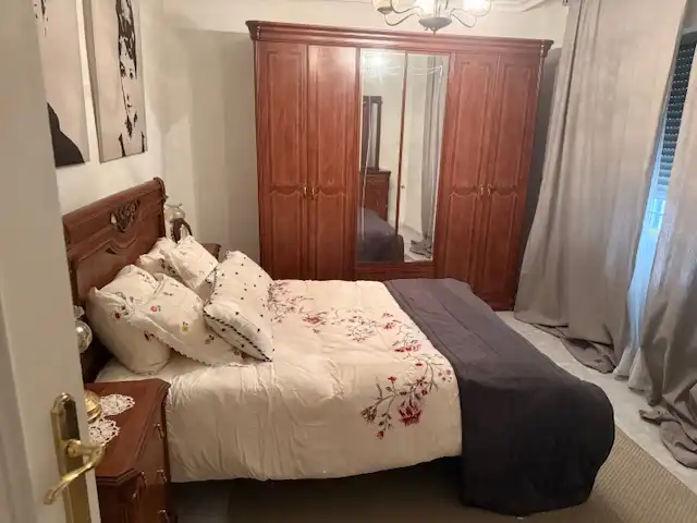 Bedroom of Flat for rent in Puertollano  with Air Conditioner, Heating and Furnished