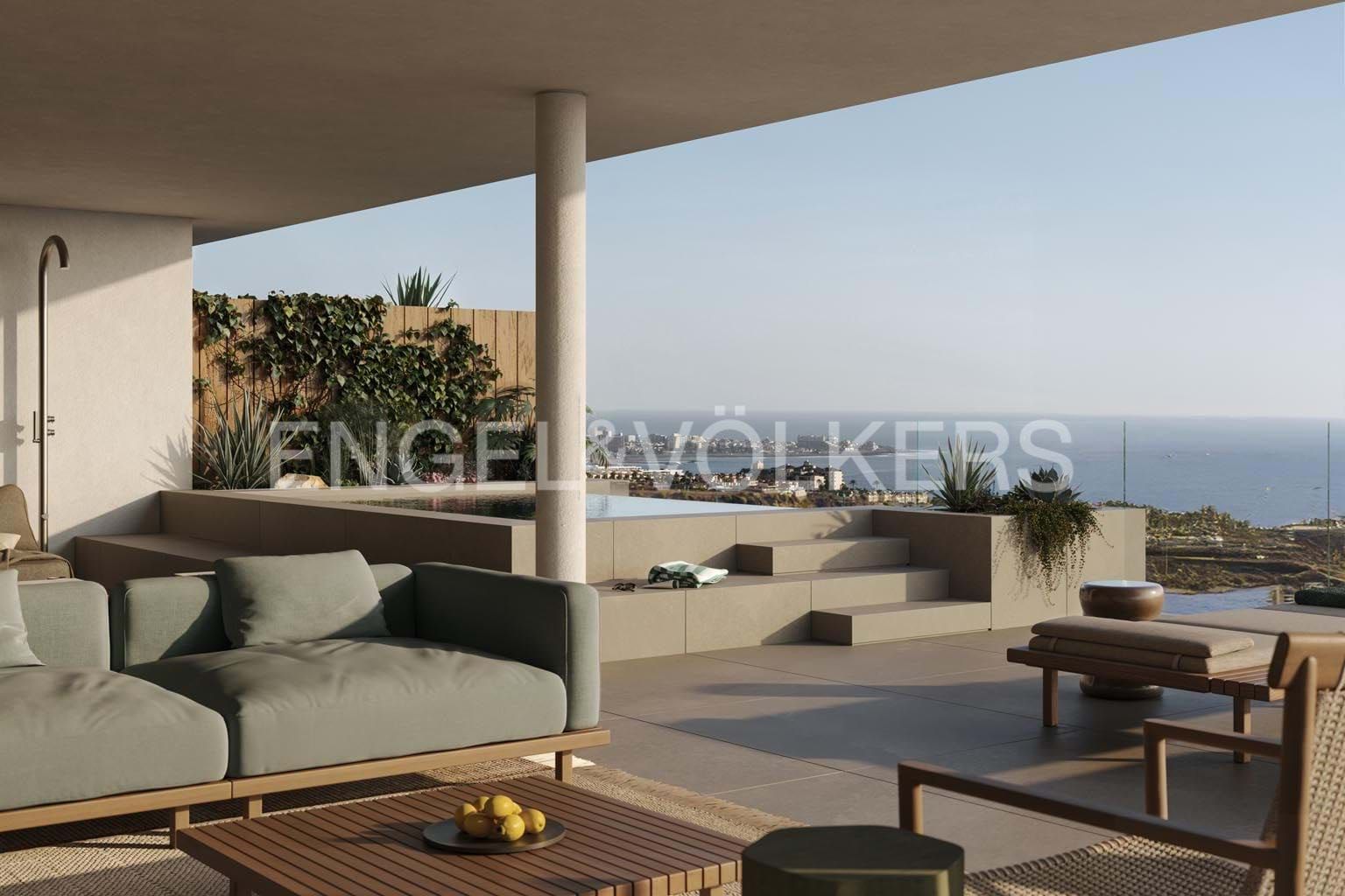 Terrace of Flat for sale in Adeje  with Air Conditioner, Terrace and Swimming Pool