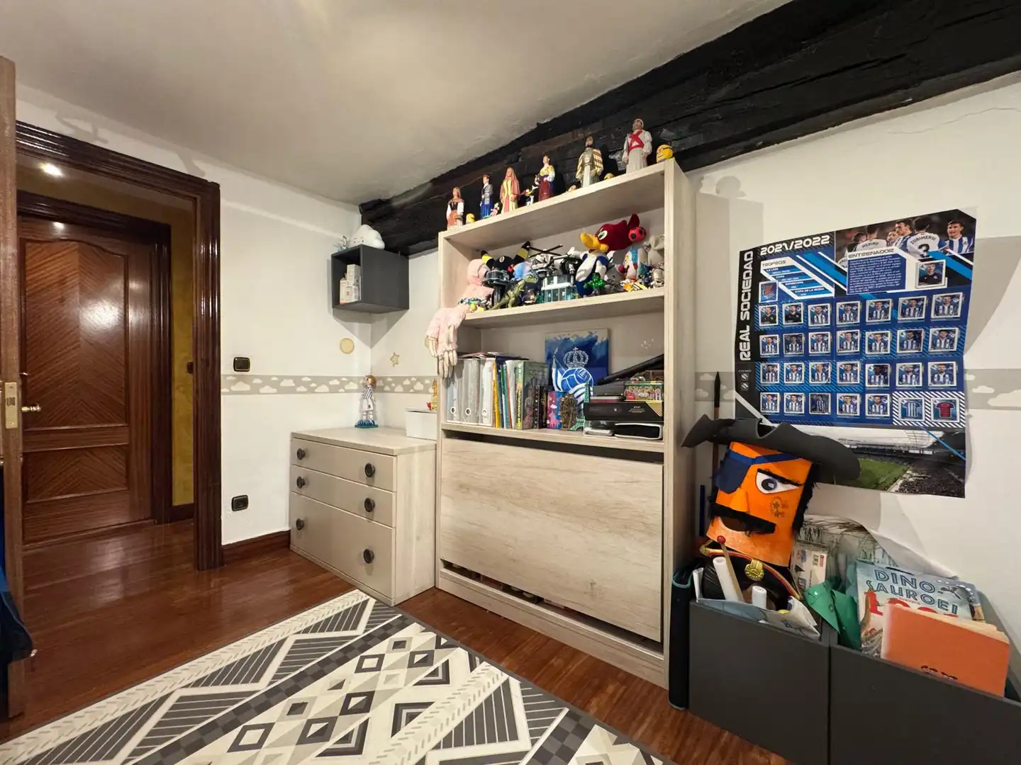 Bedroom of Flat for sale in Tolosa  with Heating, Furnished and Oven