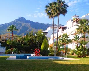 Garden of Apartment for sale in Marbella  with Air Conditioner, Terrace and Swimming Pool