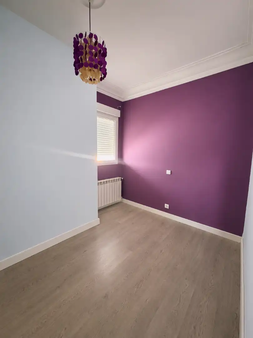 Schlafzimmer von Wohnung zum Verkauf in Madrid mit Klimaanlage und Balkon