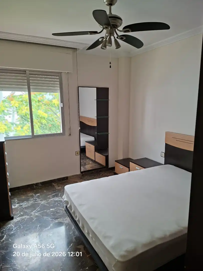 Bedroom of Flat for rent in Cenes de la Vega  with Air Conditioner, Furnished and Oven