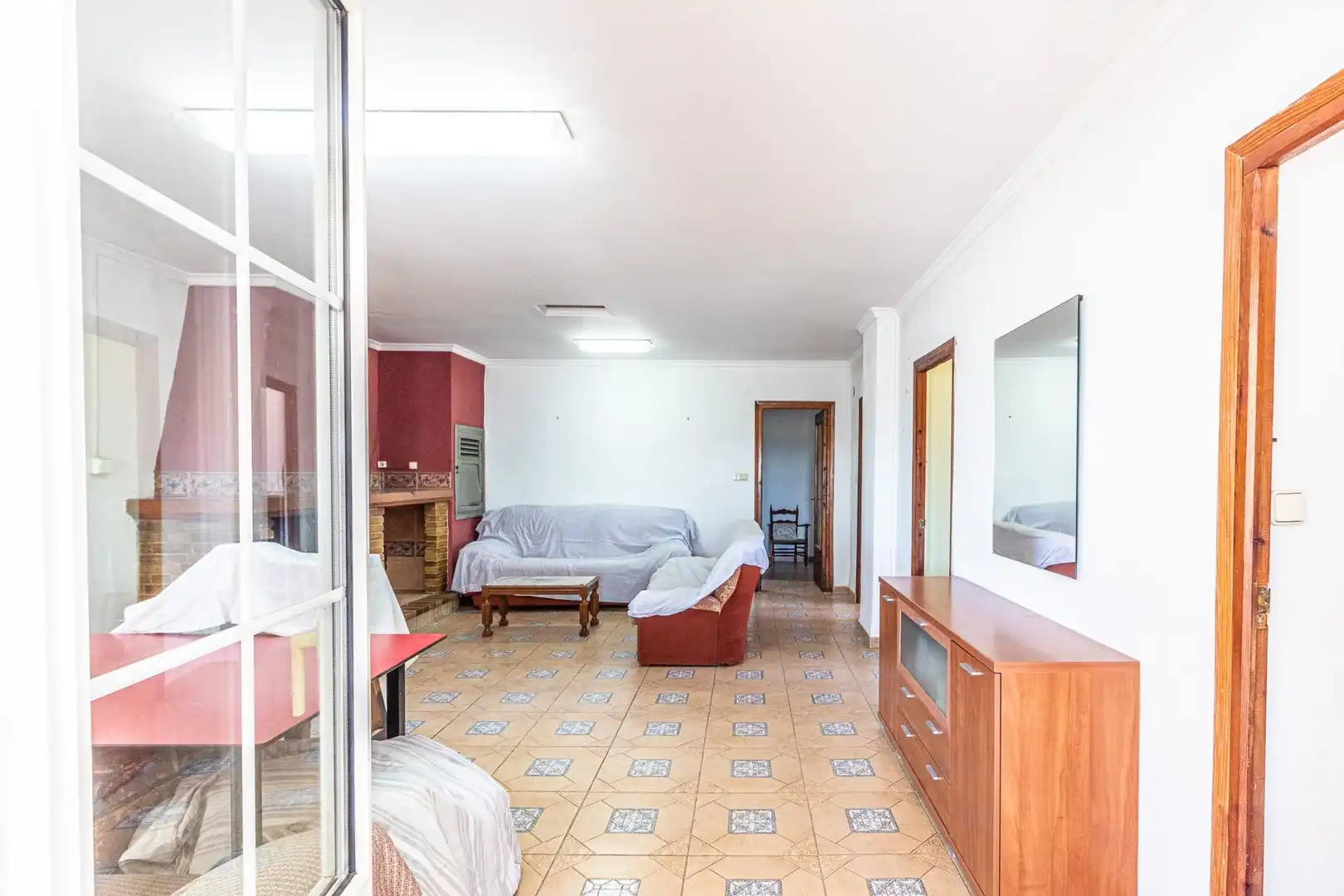 Wohnzimmer von Haus oder Chalet zum Verkauf in Carlet mit Privatgarten, Terrasse und Schwimmbad
