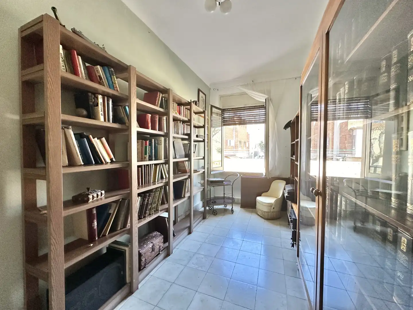 Wohnzimmer von Einfamilien-Reihenhaus zum Verkauf in El Masnou mit Heizung, Privatgarten und Terrasse