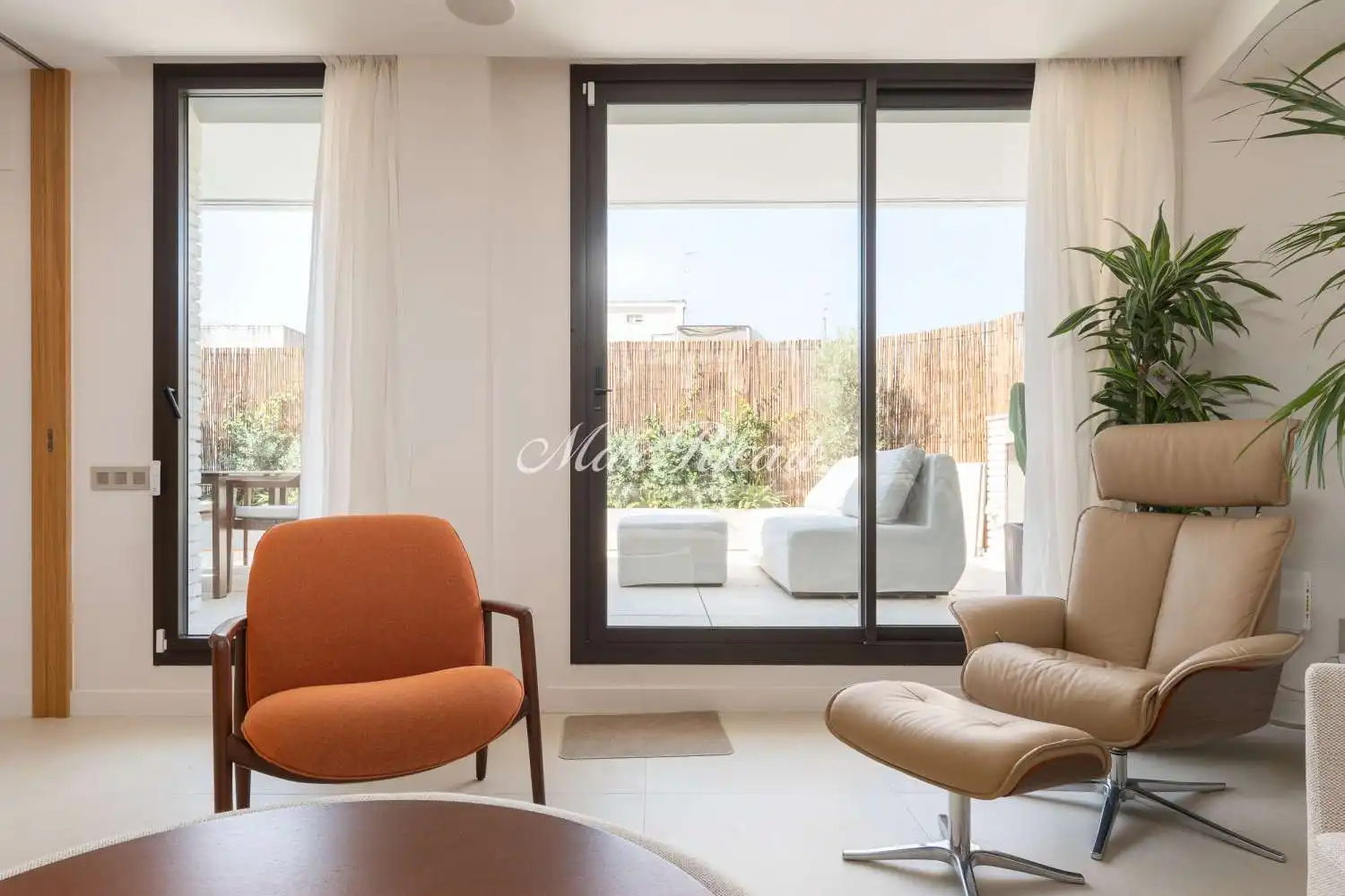Living room of Attic for rent in Barcelona  with Air Conditioner, Heating and Terrace