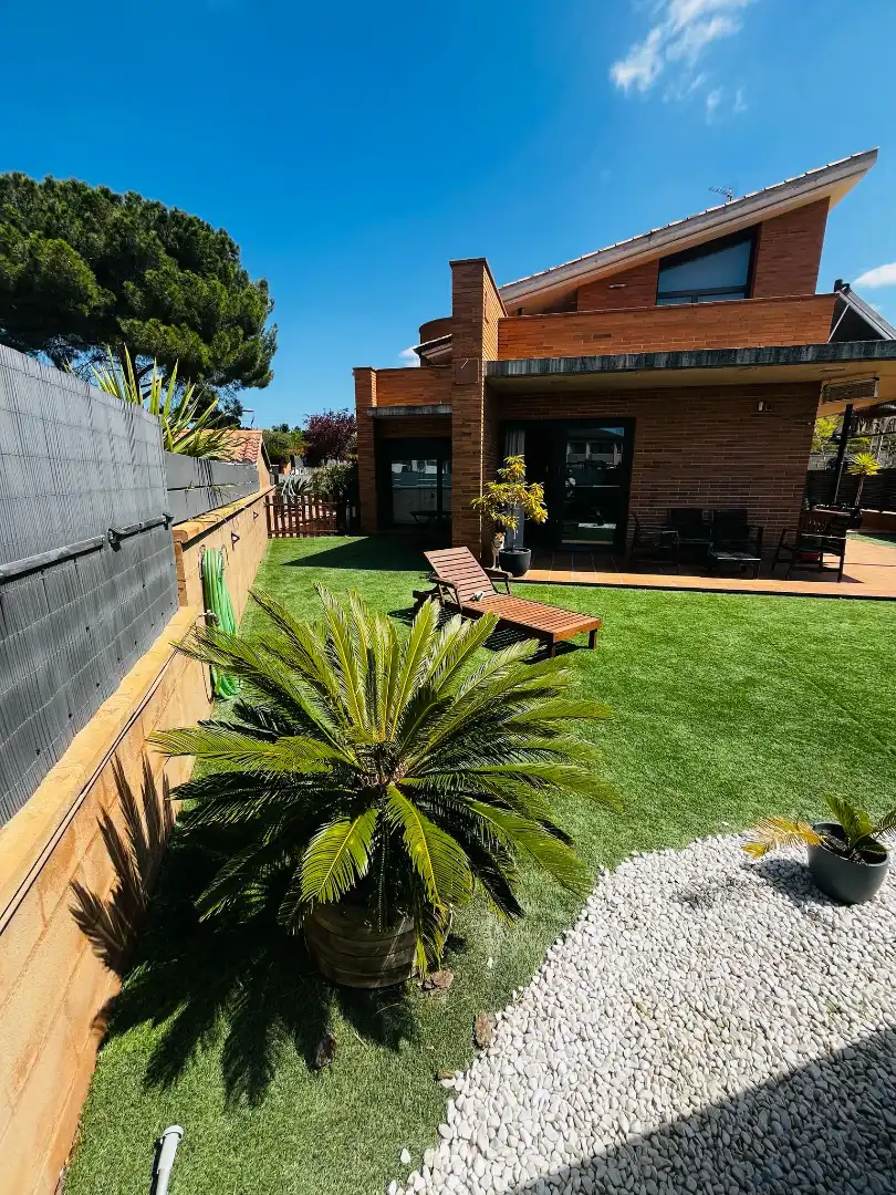 Jardí de Casa o xalet en venda en Piera amb Aire condicionat, Calefacció i Jardí privat