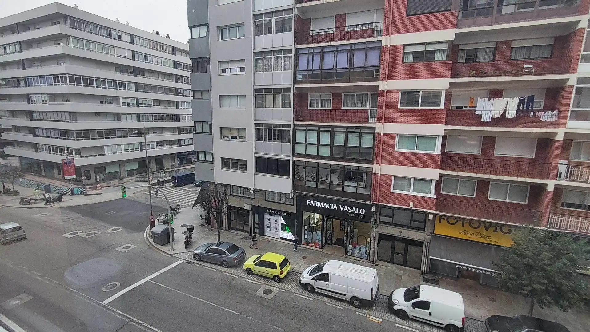 Vista exterior de Piso en venta en Vigo  con Parquet, Trastero y Balcón