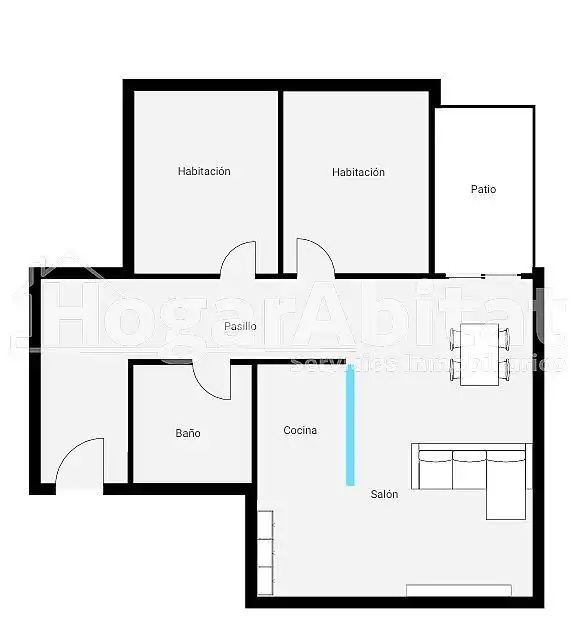 Appartement avec ascenseur à vendre à Calle HABANA (LA), imagen 33