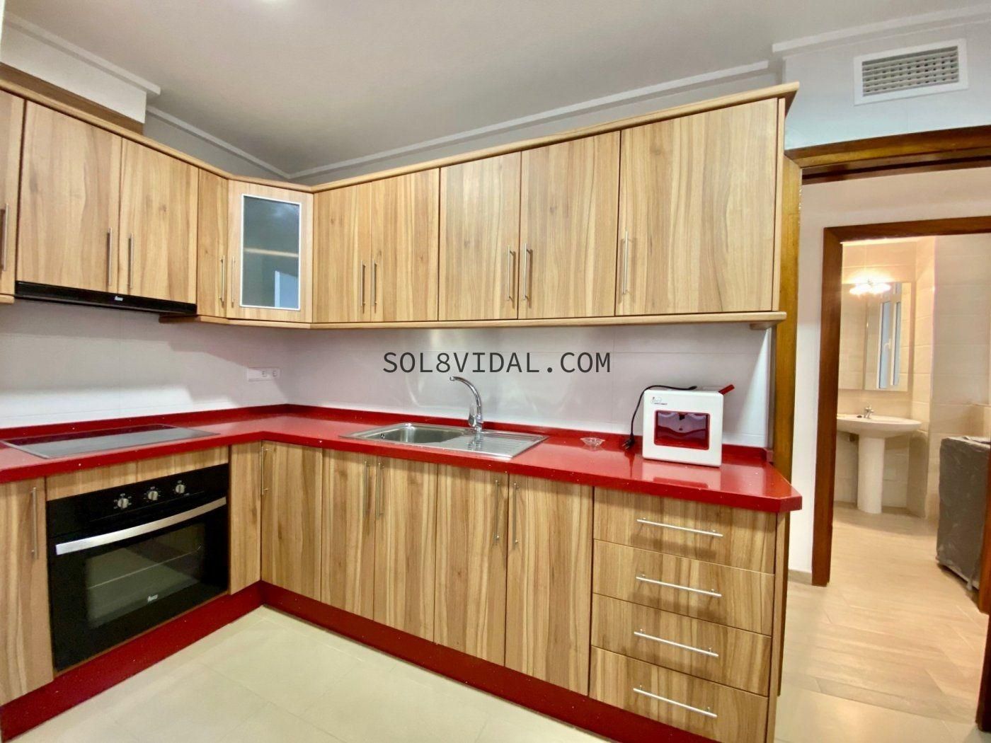 Kitchen of Flat to rent in Orihuela  with Air Conditioner, Heating and Balcony