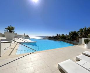 Swimming pool of Attic for sale in Benalmádena  with Air Conditioner, Heating and Private garden