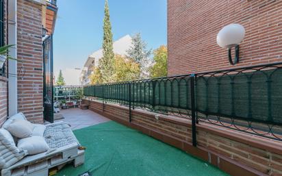 Terrasse von Erdgeschoss zum verkauf in Villaviciosa de Odón mit Klimaanlage, Heizung und Privatgarten