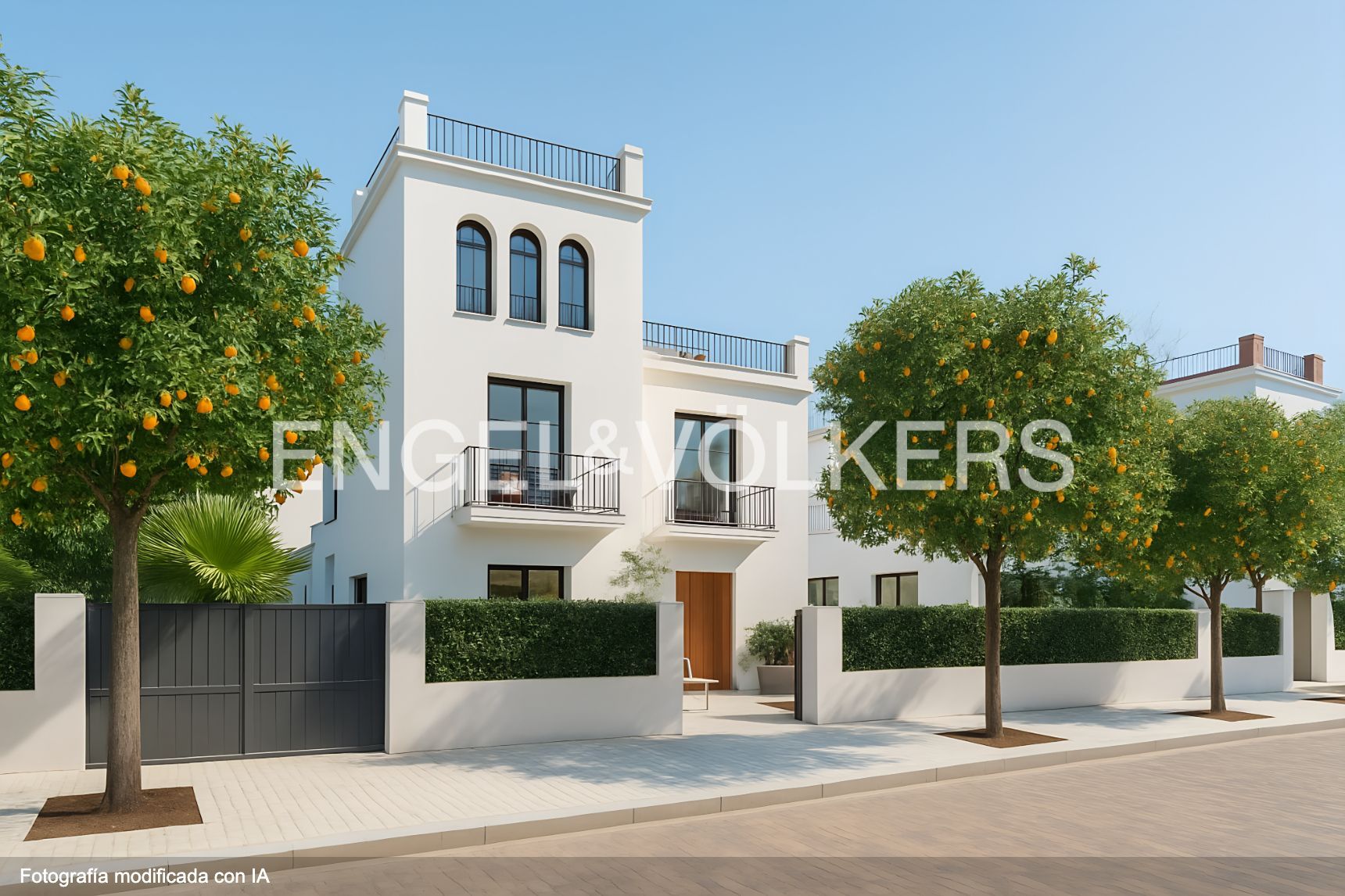 Vista exterior de Casa o xalet en venda en  Sevilla Capital amb Calefacció, Jardí privat i Terrassa