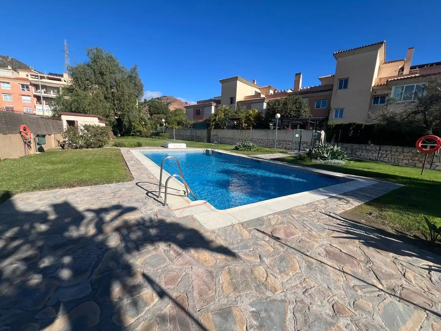 Swimming pool of Flat for sale in Málaga  with Air Conditioner, Heating and Community pool