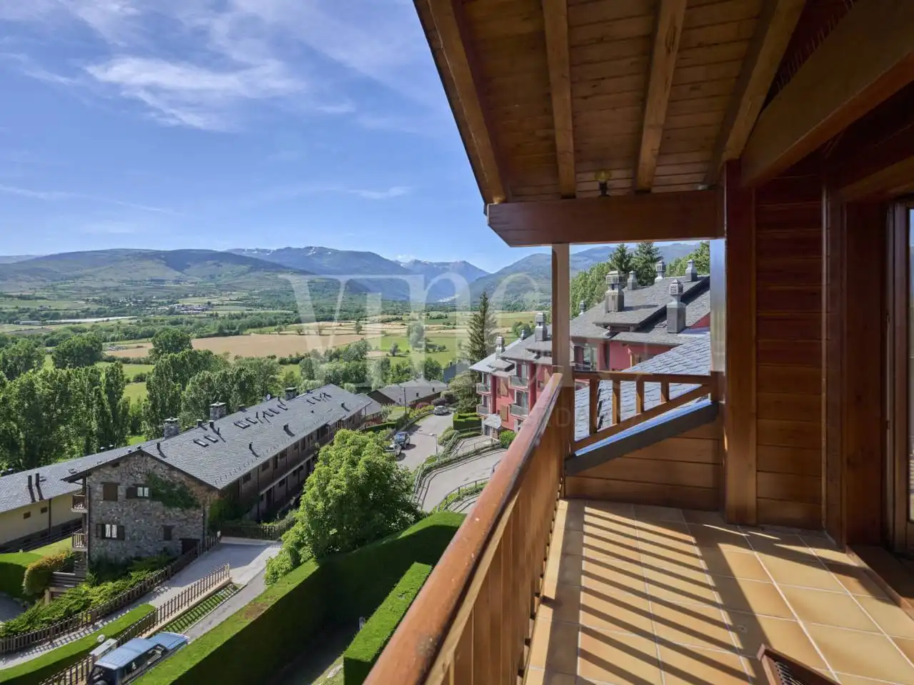 Balcony of Duplexes for sale in Puigcerdà  with Heating, Parquet flooring and Terrace