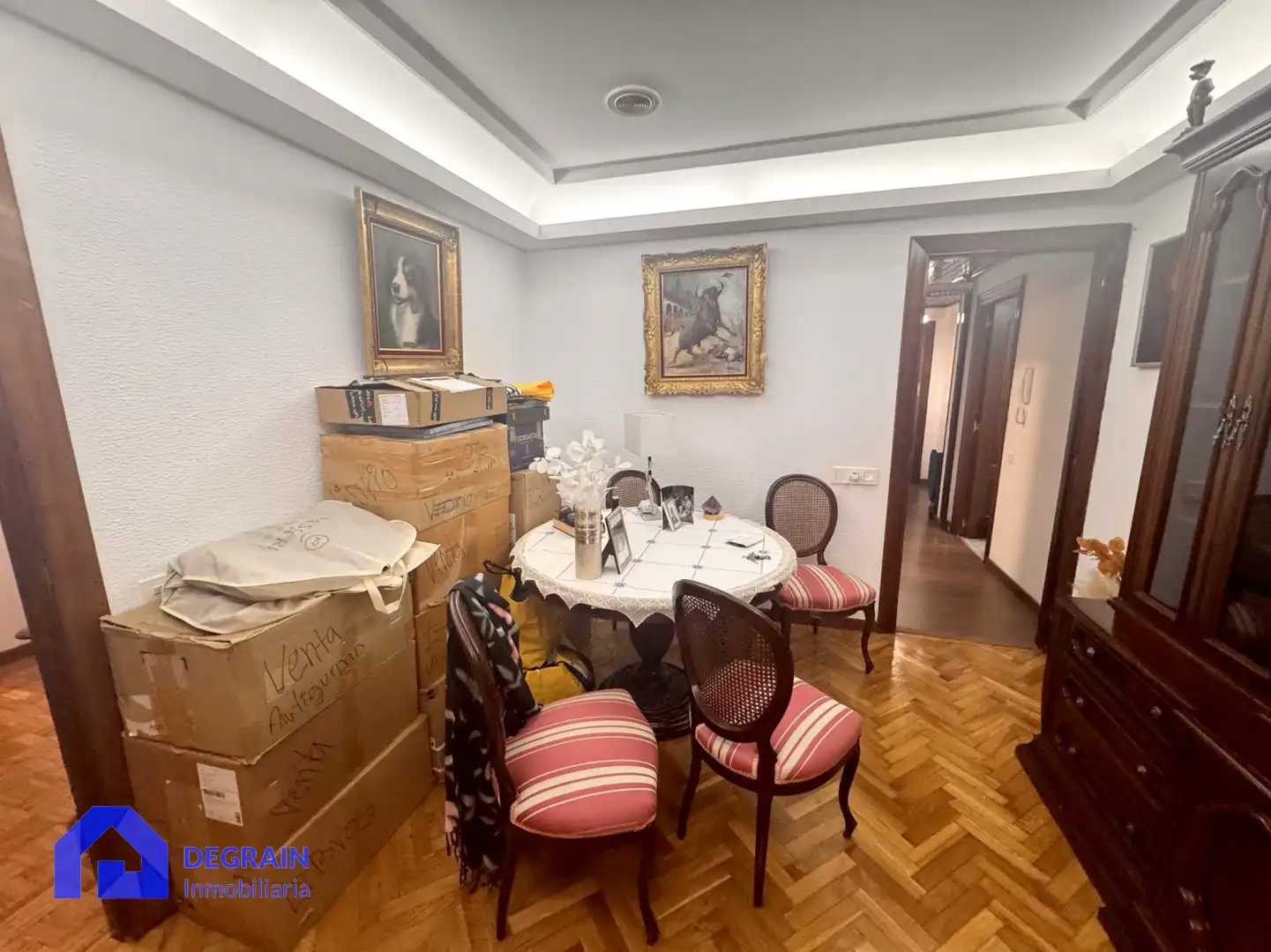 Dining room of Flat for sale in Oviedo   with Heating and Terrace