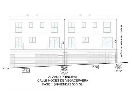 Reihenhaus mit Terrasse zum Verkauf in Calle Calle Sierra de Ancares, imagen 5