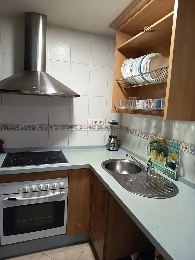 Kitchen of Flat for sale in Jerez de la Frontera  with Air Conditioner, Terrace and Balcony