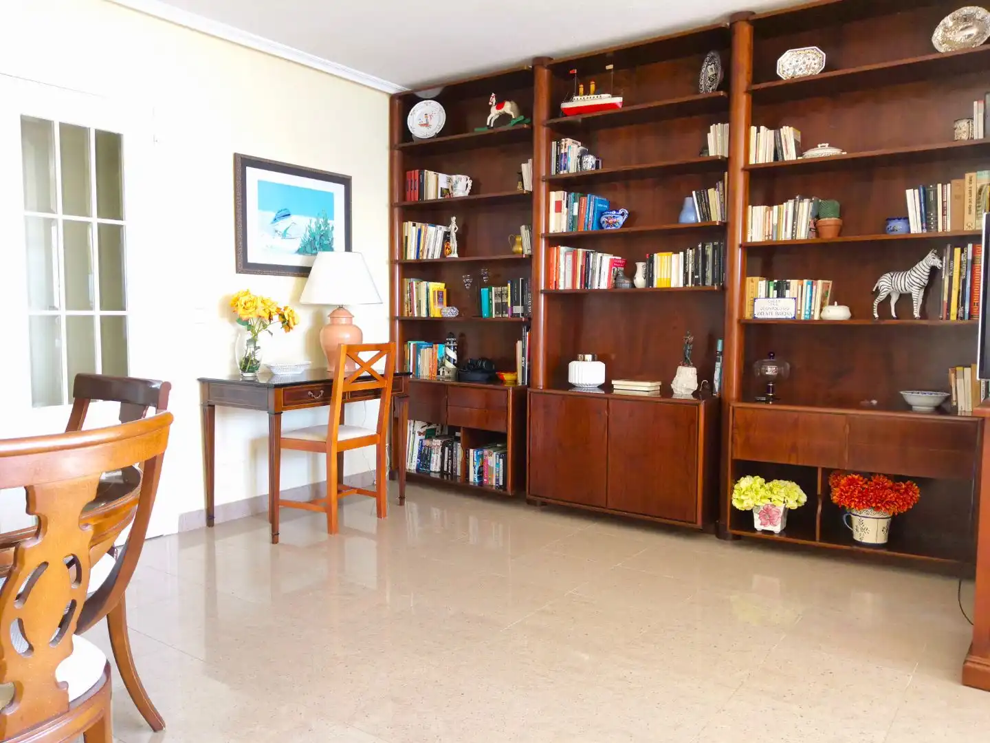 Sala de estar de Piso de alquiler en Águilas con Terraza, Amueblado y Horno