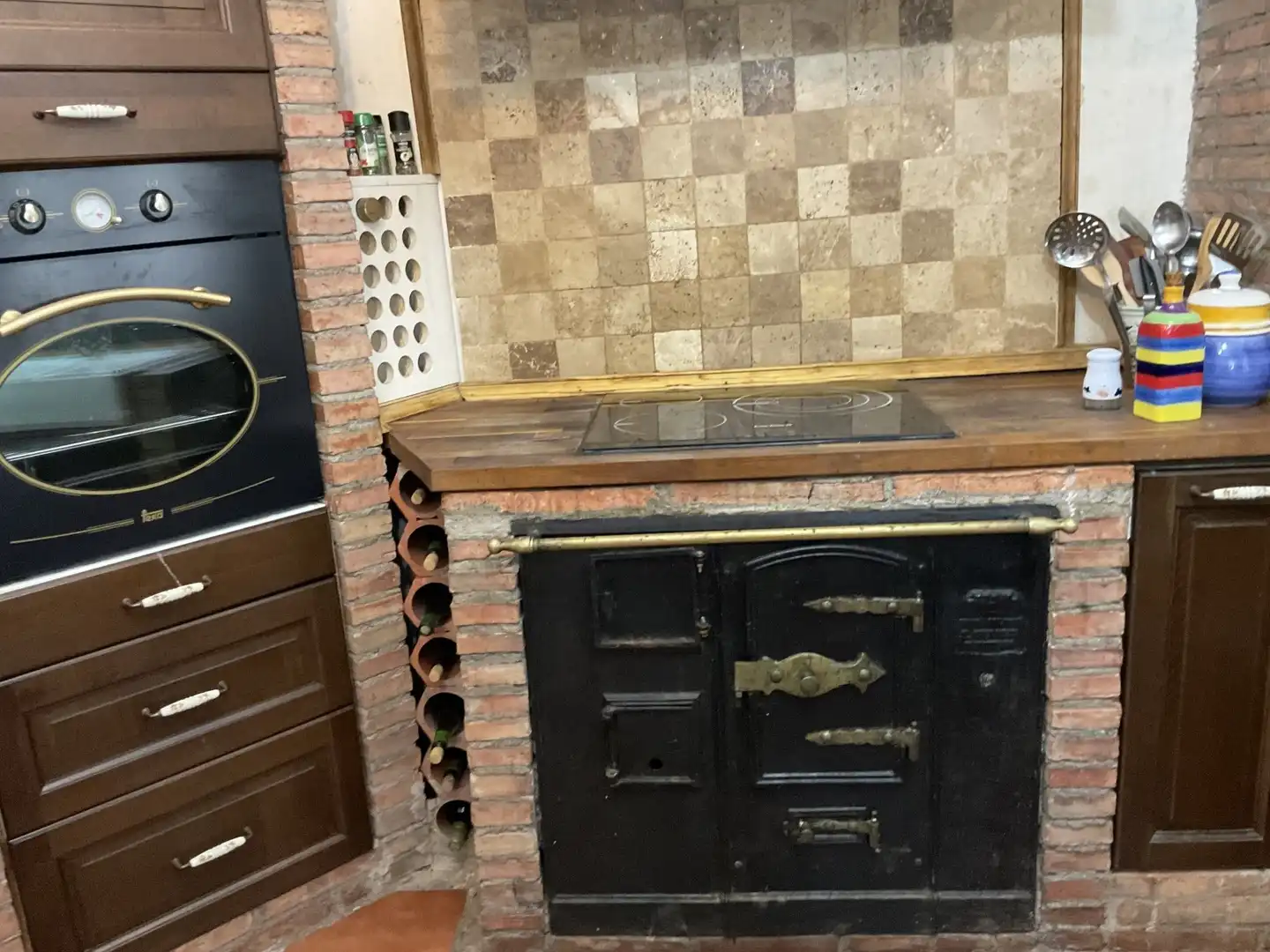 Kitchen of Country homes for sale in Bobadilla  with Parquet flooring, Terrace and Storage room