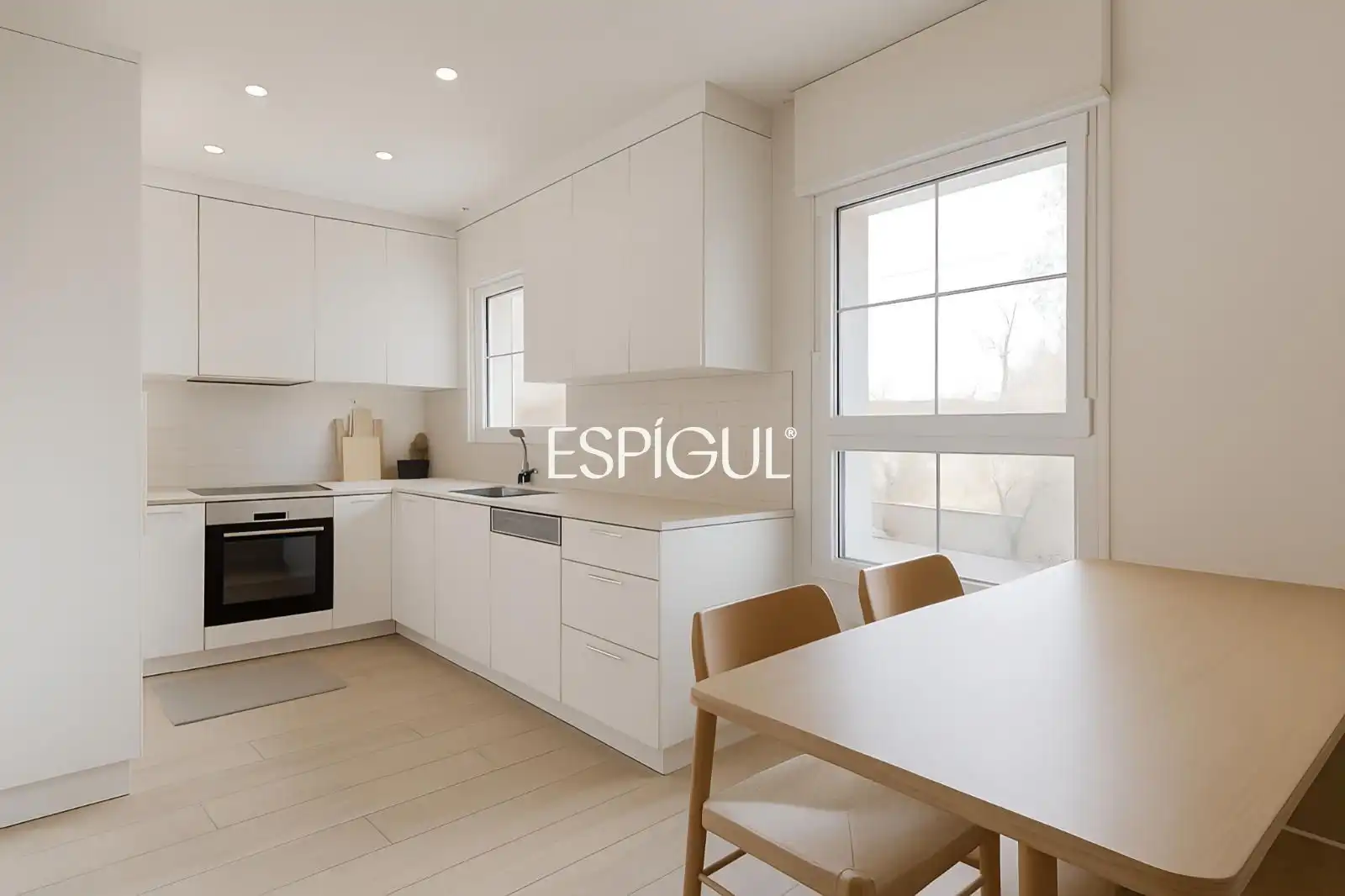 Cocina de Casa adosada en venta en Sant Cugat del Vallès con Aire acondicionado, Calefacción y Terraza