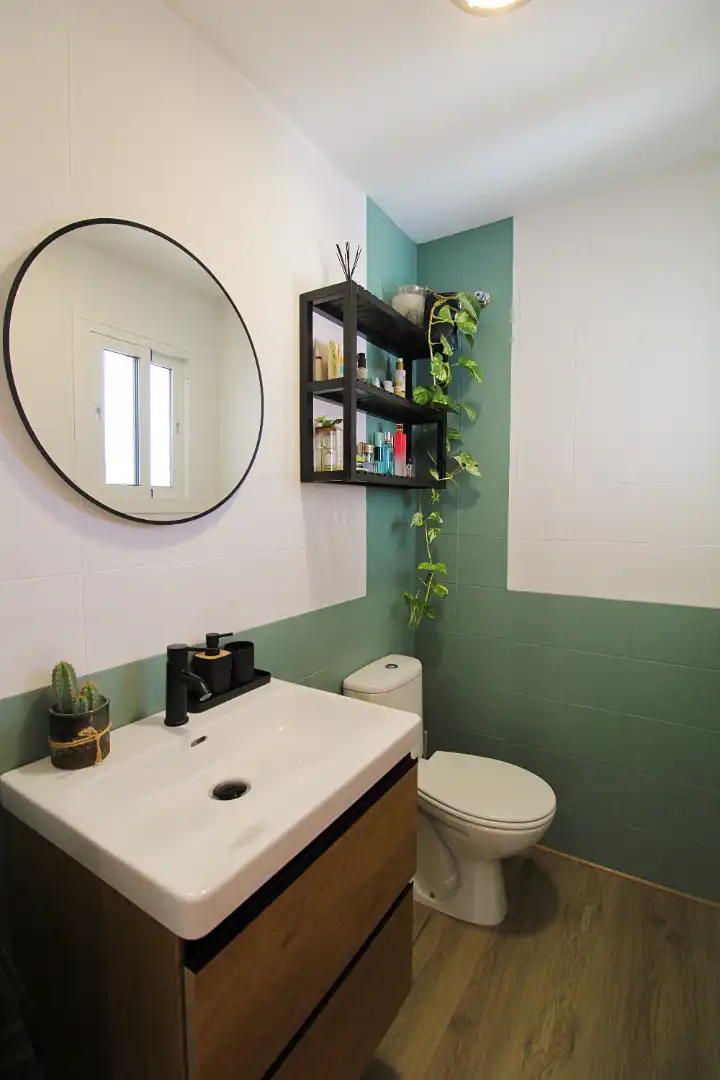 Baño de Casa adosada en venta en Alhaurín de la Torre con Aire acondicionado, Jardín privado y Terraza