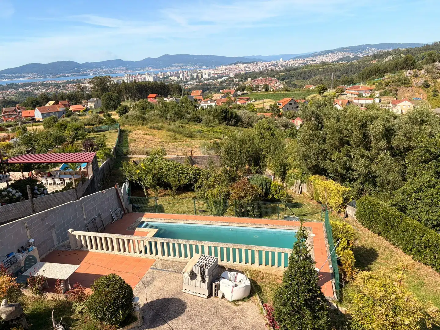 Garden of Houses for sale in Vigo 