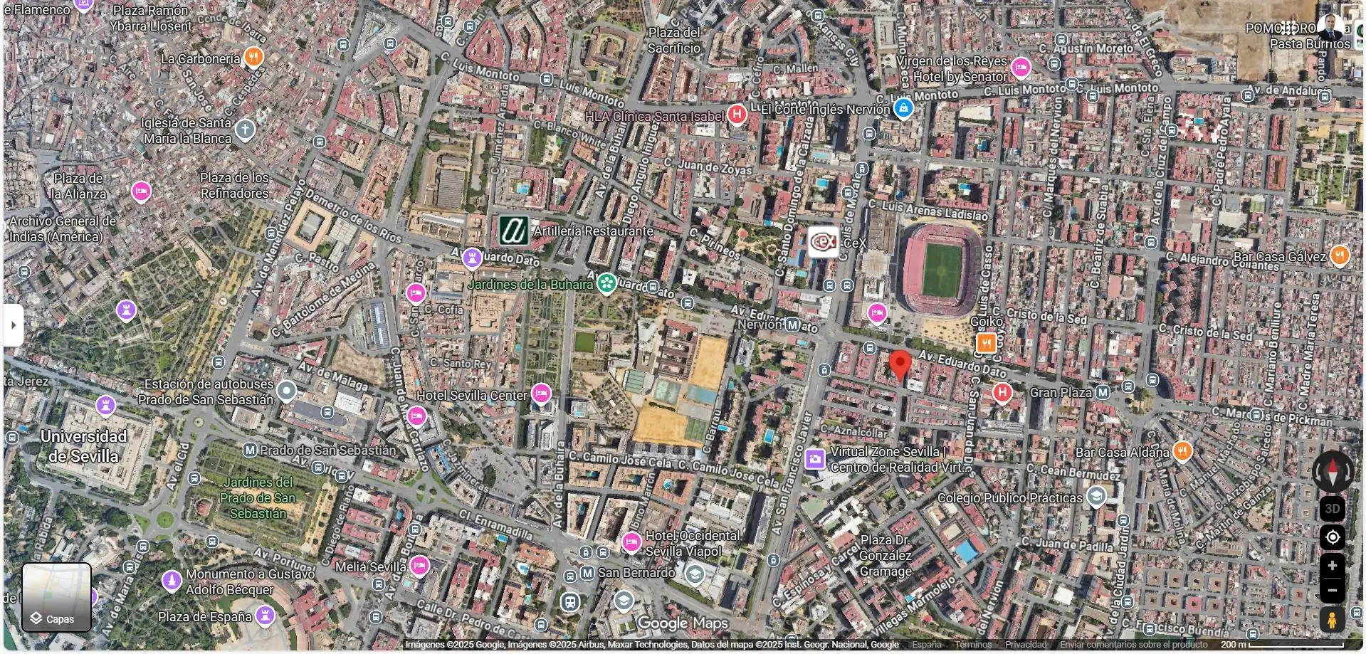 Vista exterior de Piso en venta en Sevilla con Aire acondicionado, Terraza y Trastero